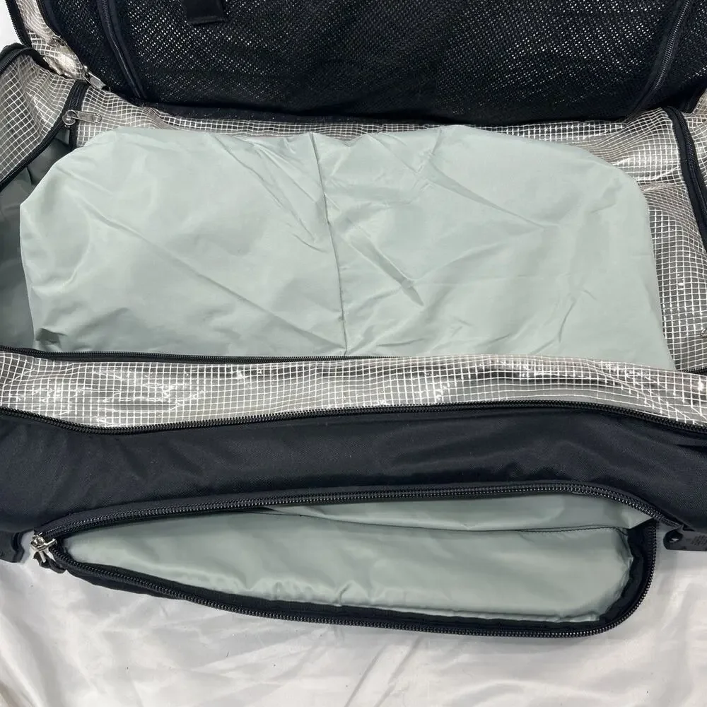Vintage K2 Large Duffle Rolling Travel Bag Waterproof Ski Snowboard USA